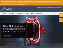 Tablet Screenshot of dws.de
