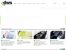 Tablet Screenshot of dws.net.au