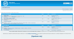 Desktop Screenshot of dws.org.pl