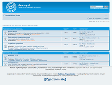 Tablet Screenshot of dws.org.pl