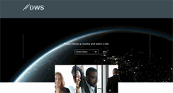 Desktop Screenshot of dws.com
